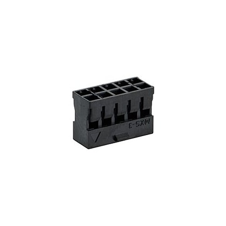 Molex 2mm MGrid WtB Rec Crp Hsg PBT Blk 8Ckt 51110-0851